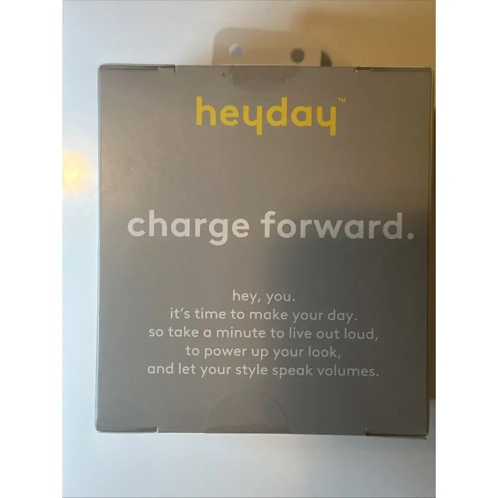 Single Port USB-C Wall Charger 15W heyday Doughnut New In Box